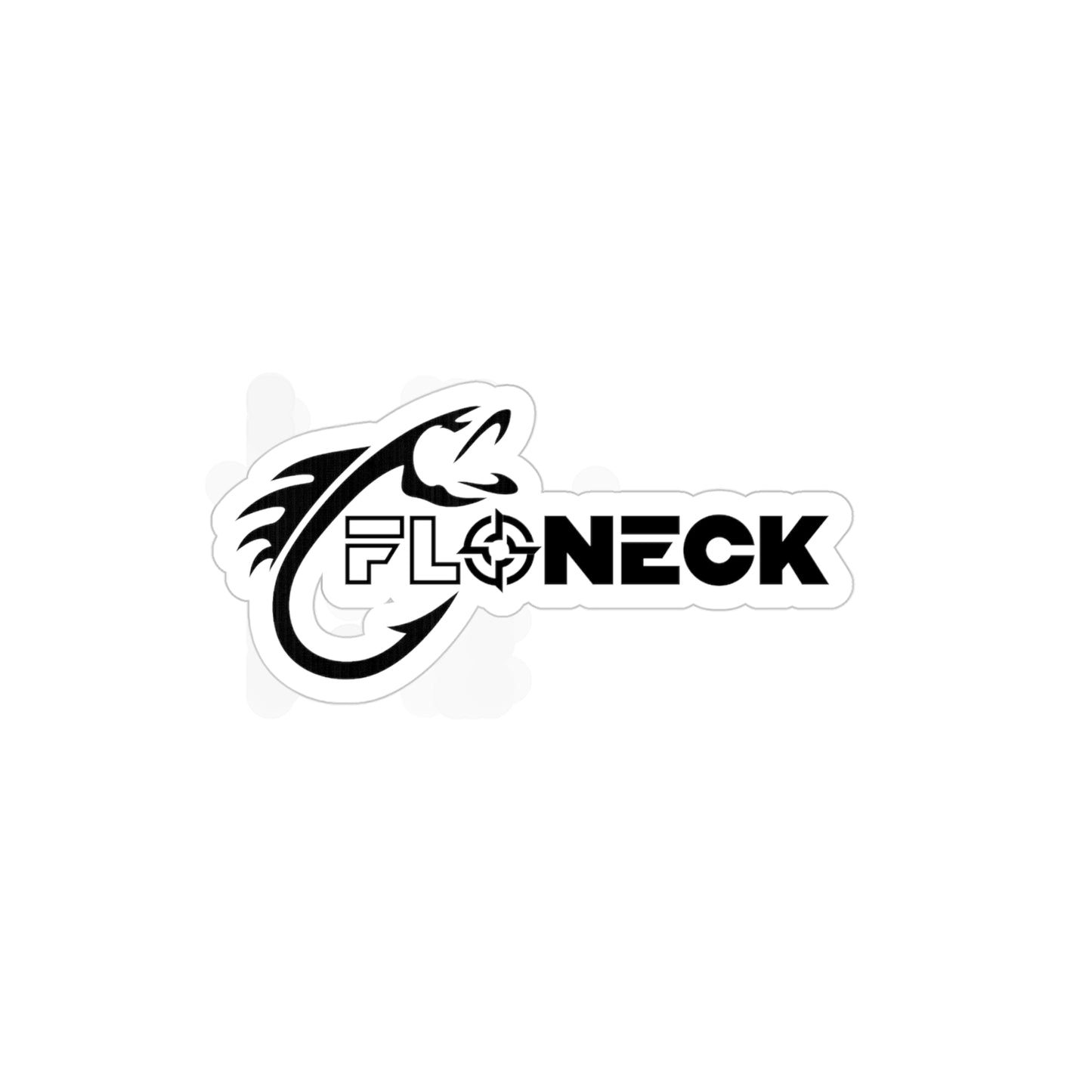 Hooked Die-Cut Sticker