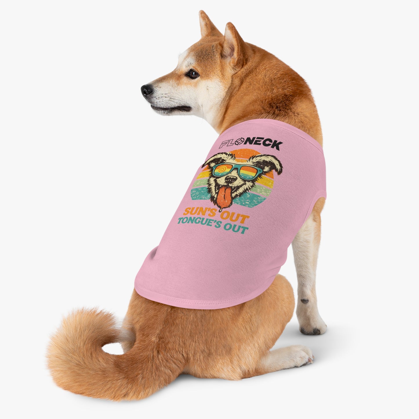 Sun's Out - Tongue's Out Pet Tank Top