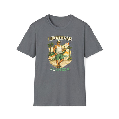 I Identify as FLONECK Tee