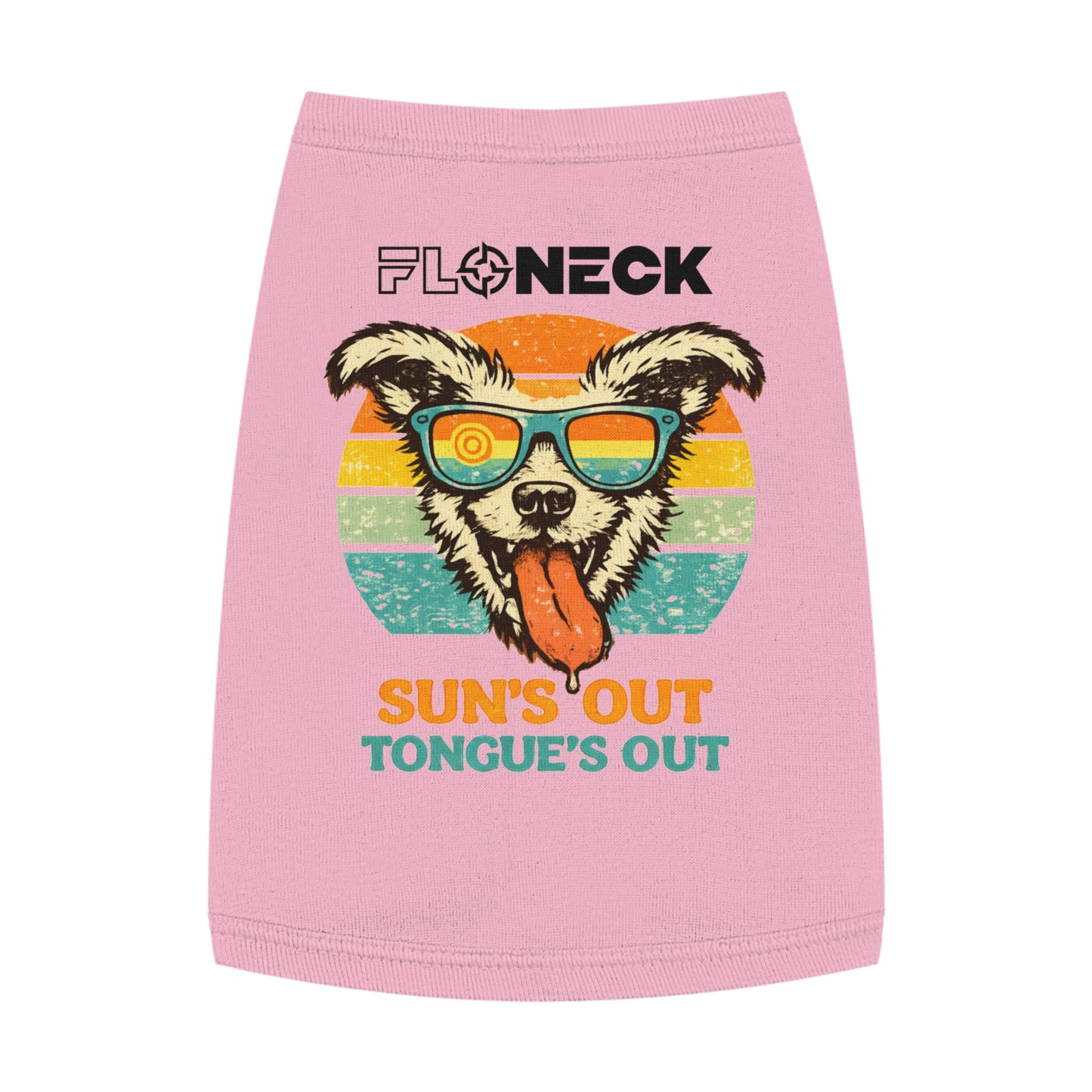 Sun's Out - Tongue's Out Pet Tank Top