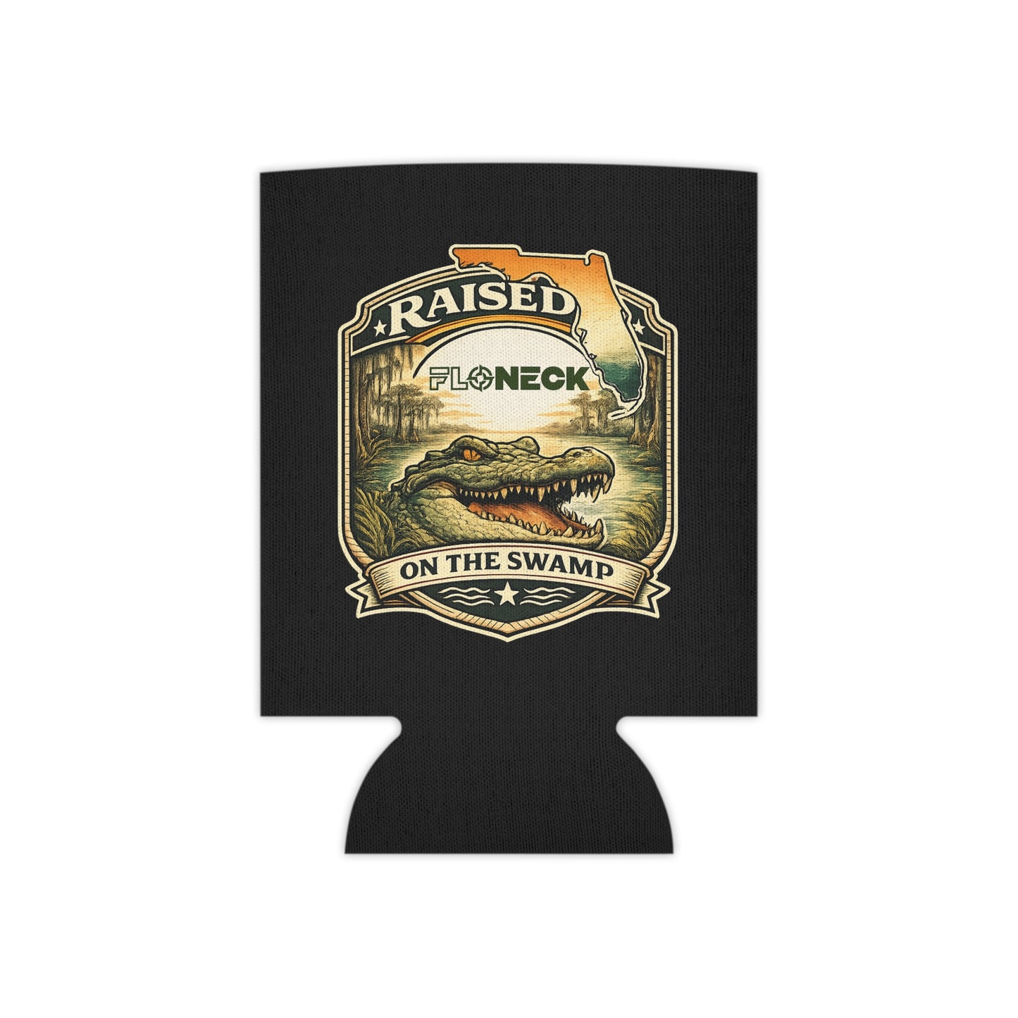 Raised on the Swamp Koozie