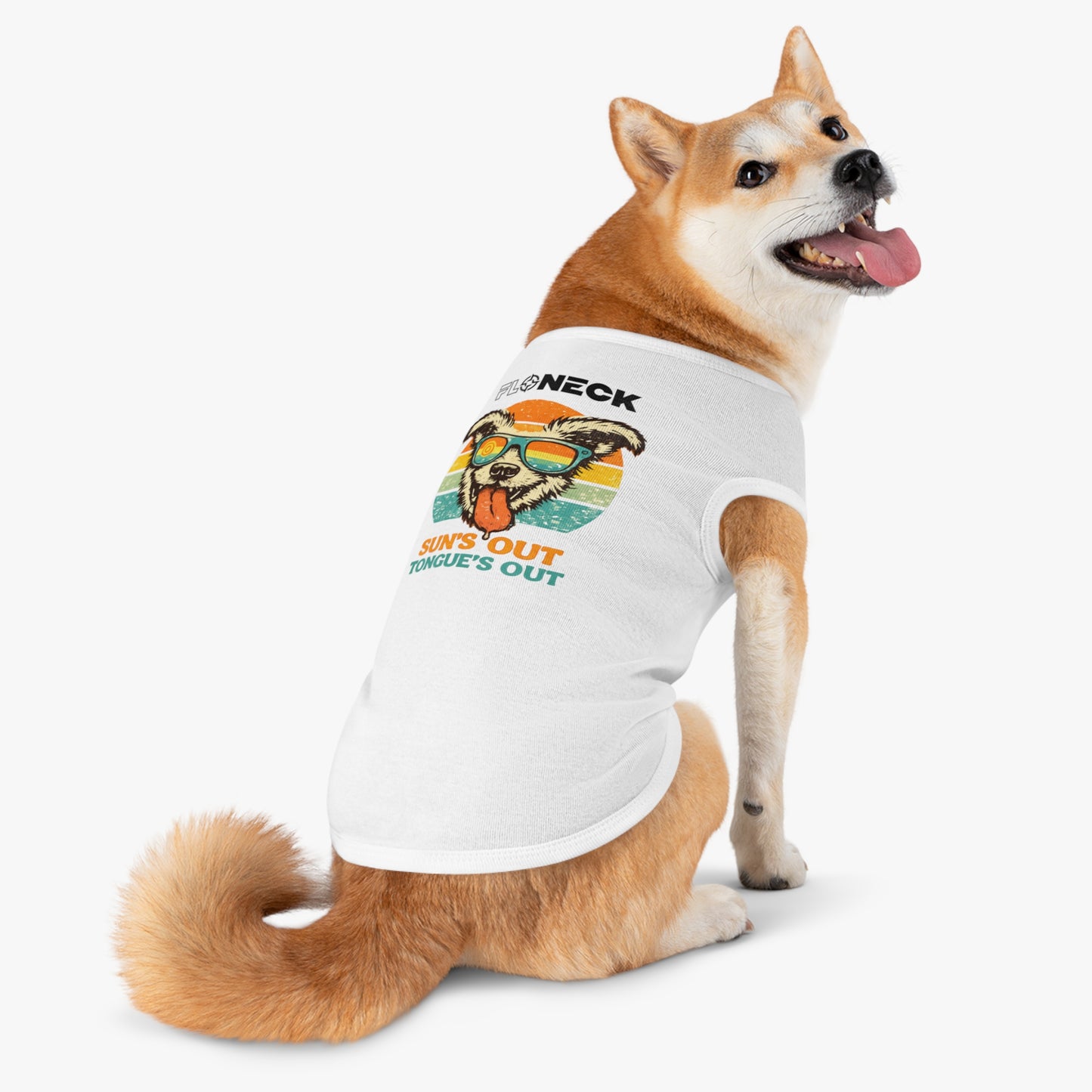 Sun's Out - Tongue's Out Pet Tank Top