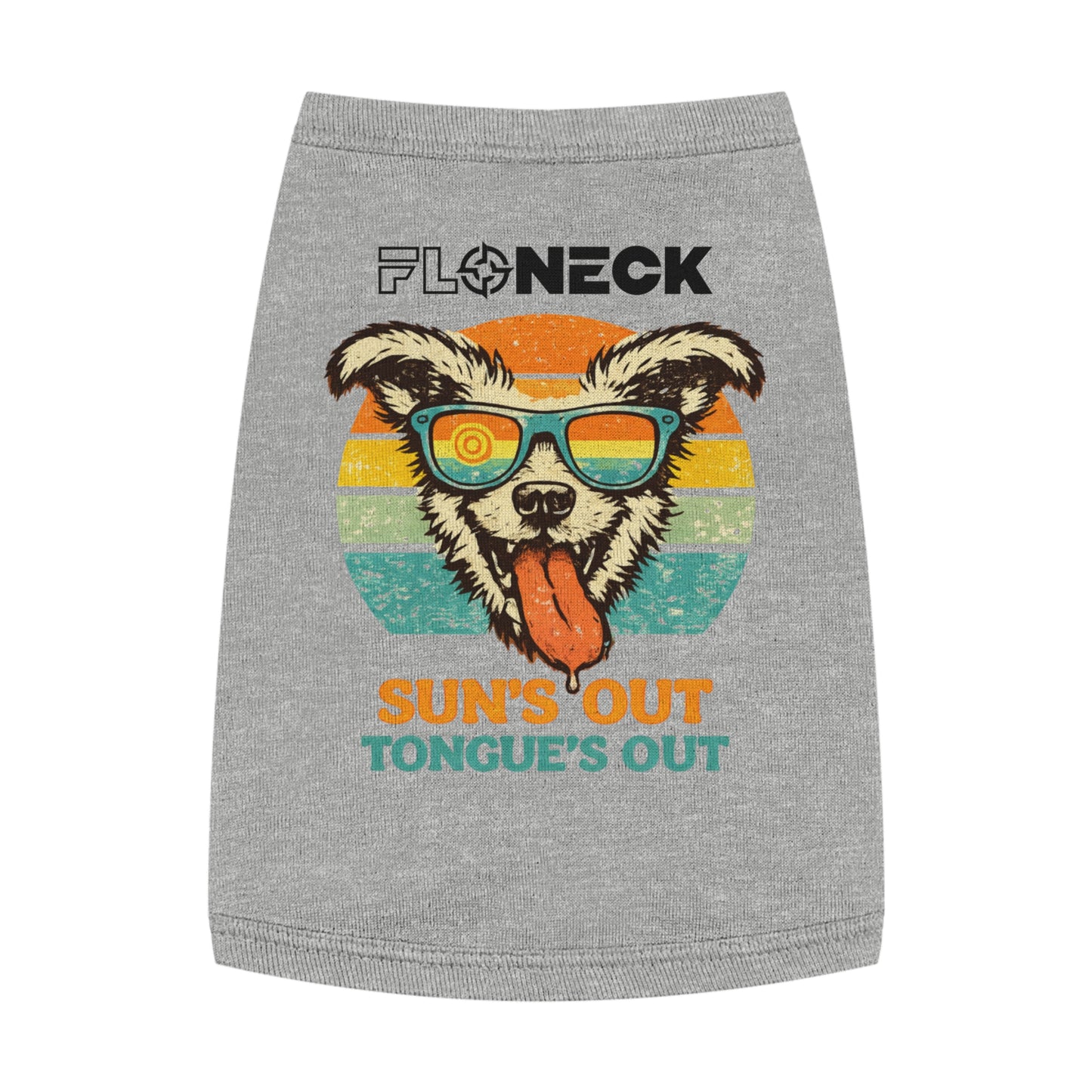 Sun's Out - Tongue's Out Pet Tank Top