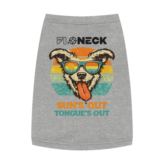 Sun's Out - Tongue's Out Pet Tank Top